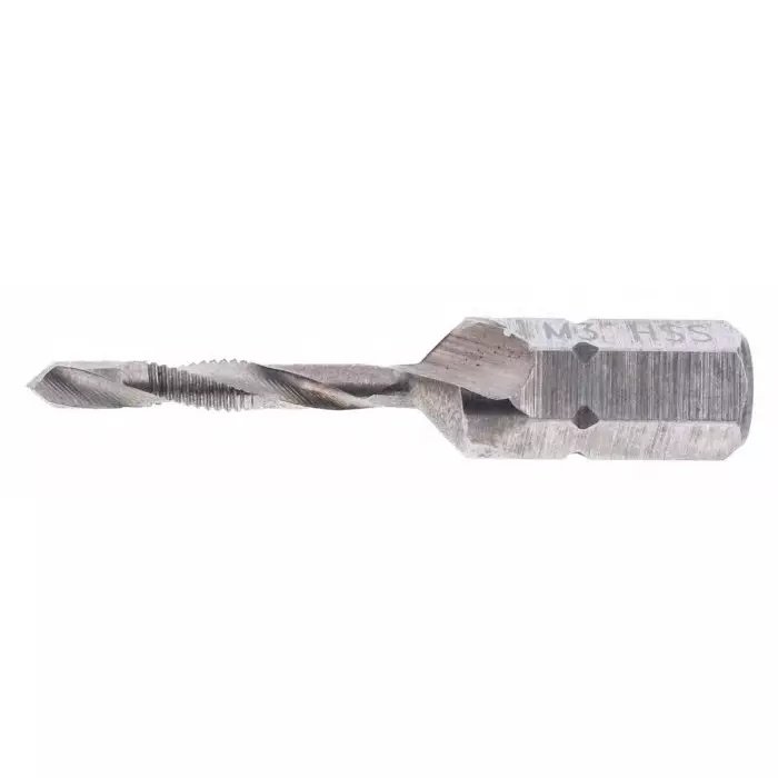 EXACT Threading Tap HSS 1-Piece 0.5 mm Pitch Metric Standard M3 Thread, 5901