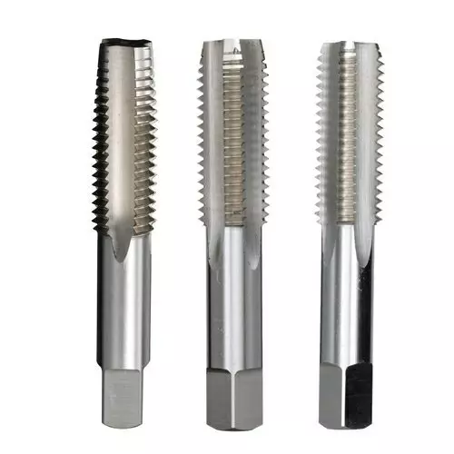 MIRANDA TOOLS HSS Left Hand Tap Straight Flute SO3 Type, Size M14 x 2.00 mm (Set of 3)