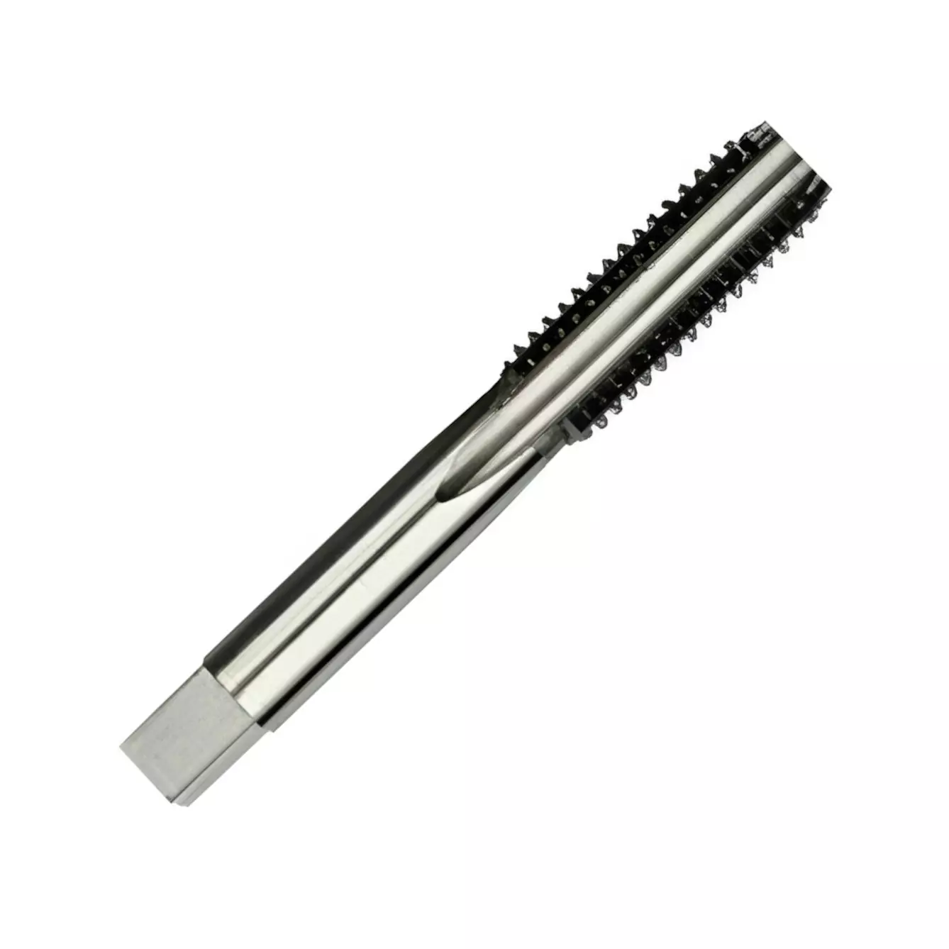 MIRANDA TOOLS HSS Hand Tap Straight Flute Bottom Type Ground Thread Coarse Pitch, Size M11 x 1.50 mm