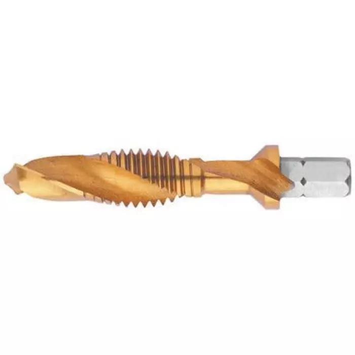 EXACT Threading Tap HSS 1-Piece 1.0 mm Pitch Metric Standard M6 Thread, 5924