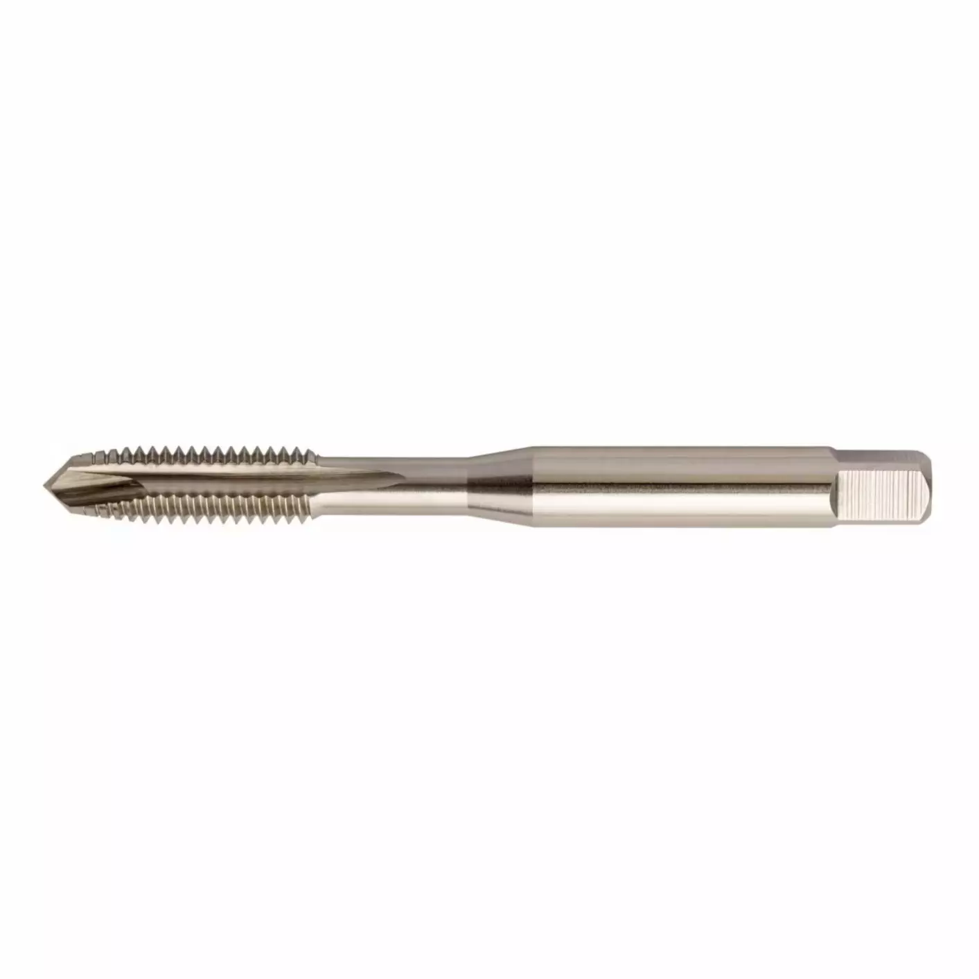 MIRANDA TOOLS HSS Hand Tap Spiral Point Type Ground Thread Coarse Pitch, Size M4.0 x 0.70 mm
