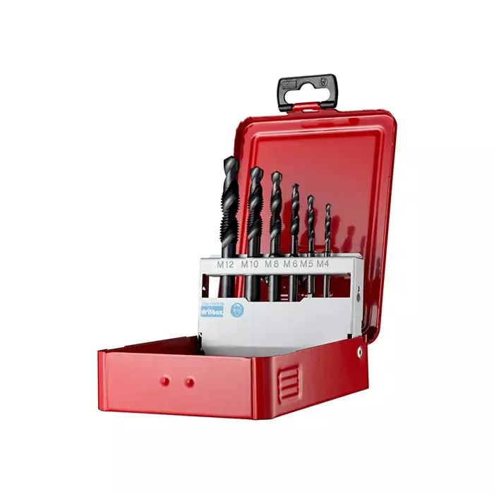 l126-6500-set-dormer-dormer-tap-drill-set-m4-to-m12-thread-metric-standard-373-853-rs