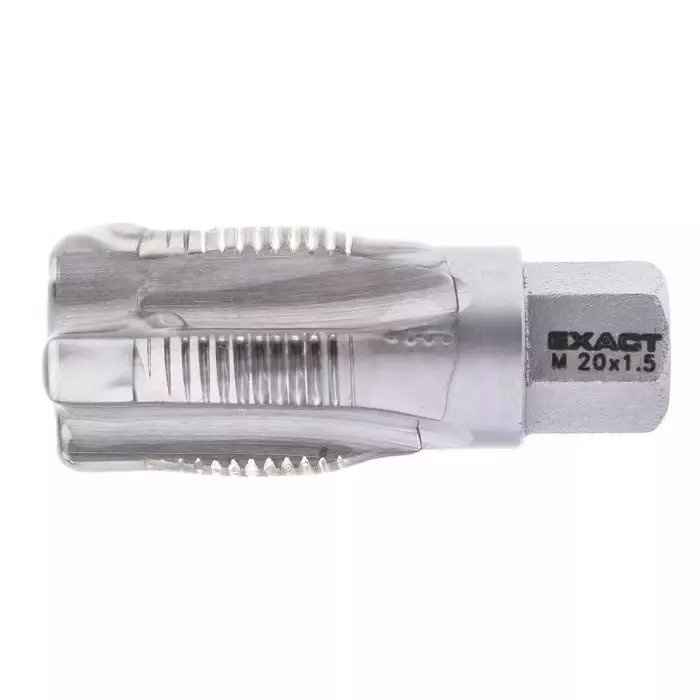 EXACT Thread Tap HSS 1-Piece 1.5 mm Pitch Metric Fine Standard M20 Thread, 5973