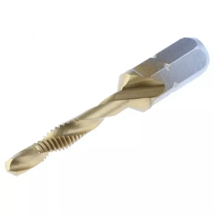 EXACT Threading Tap HSS 1-Piece 0.7 mm Pitch Metric Standard M4 Thread, 5922