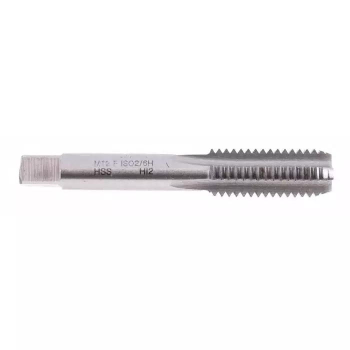 EVENTUS Threading Tap HSS 1-Piece 1.75 mm Pitch Metric Standard Hand Tap M12 Thread, 10027