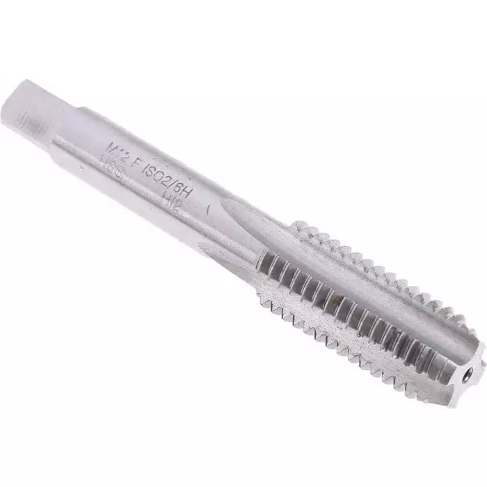 EVENTUS Threading Tap HSS 1-Piece 1.75 mm Pitch Metric Standard Hand Tap M12 Thread, 10027