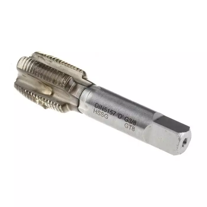 EVENTUS Threading Tap HSS 1-Piece BSP Standard G3/8-19 Thread, 20183