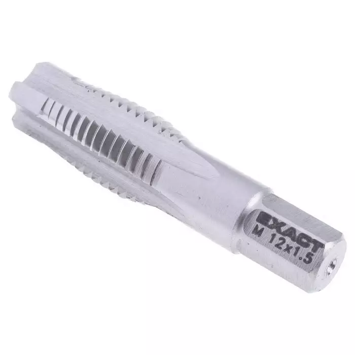EXACT Thread Tap HSS 1-Piece 1.5 mm Pitch Metric Fine Standard M12 Thread, 5971