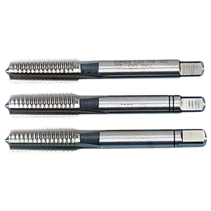DORMER PRAMET Hand Tap Set M7 Thread 1.0 mm Pitch Metric Standard Tap, E100 7N8