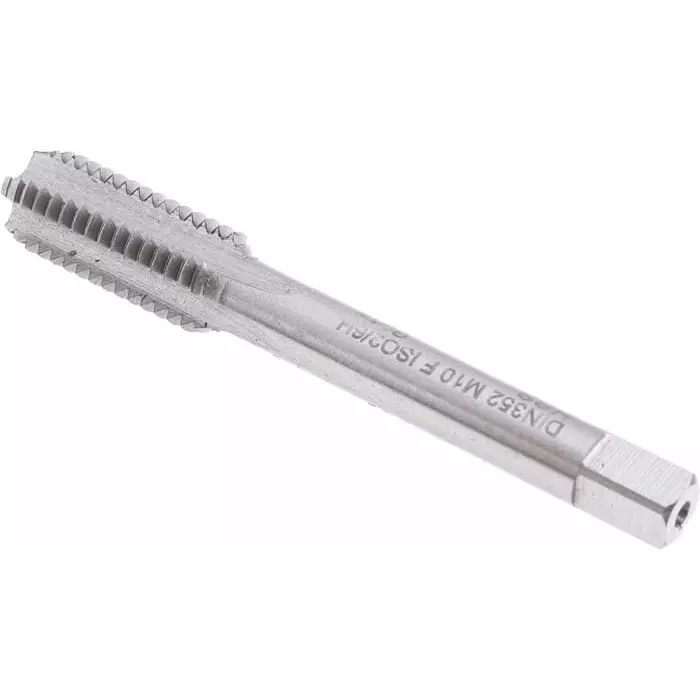 EVENTUS Threading Tap HSS 1-Piece 1.5 mm Pitch Metric Standard Hand Tap M10 Thread, 10023