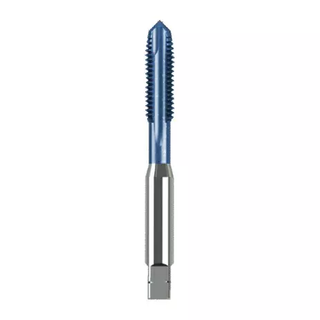 indian-tools-hss-e-hand-tap-panther-series-as-per-din-371-spiral-point-ticn-coating-m4-nominal-diameter-x-07-mm-pitch