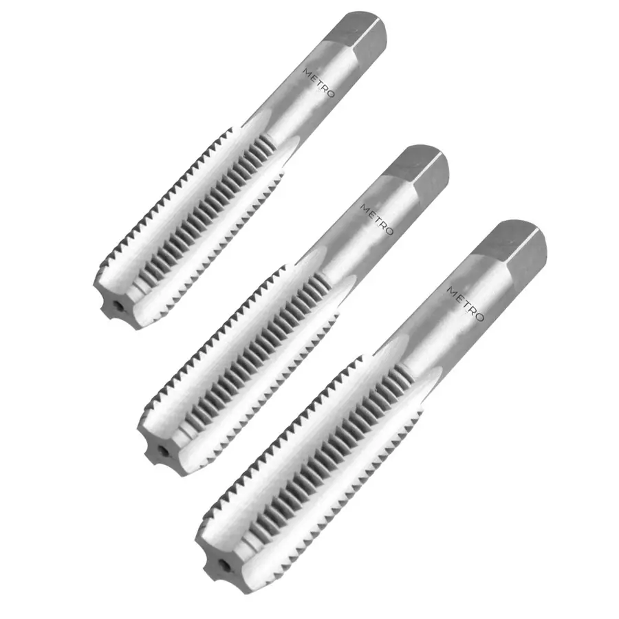 Metro Hand Tap Silver Color Special Thread 27x2 mm Size (Pack of 3)