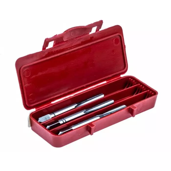 DORMER PRAMET Hand Tap Set M4 Thread 0.7 mm Pitch Metric Standard Tap, E100 4N8