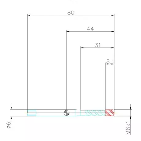 Garant Machine Tap DLC M6 DIN 13, 134260 M6