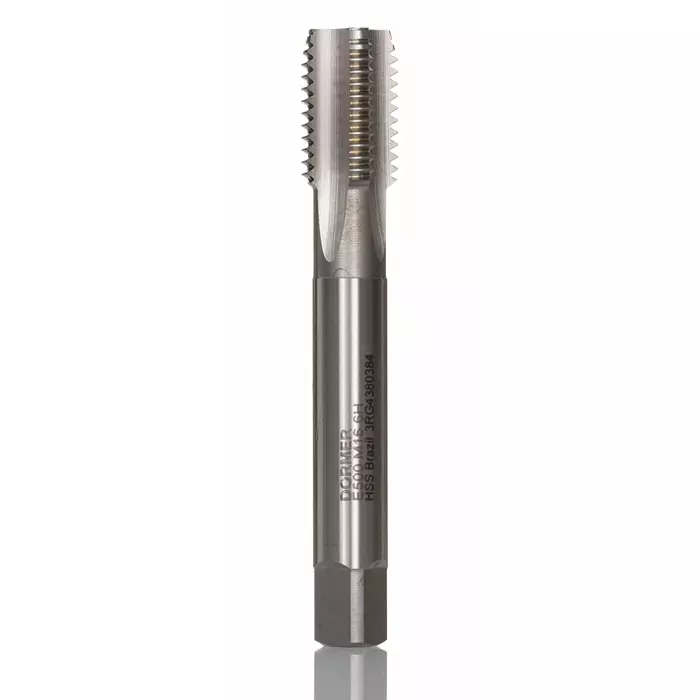 DORMER PRAMET Machine Tap Threading M16 Thread 2.0 mm Pitch Metric Standard Tap, E500-M16/2,00