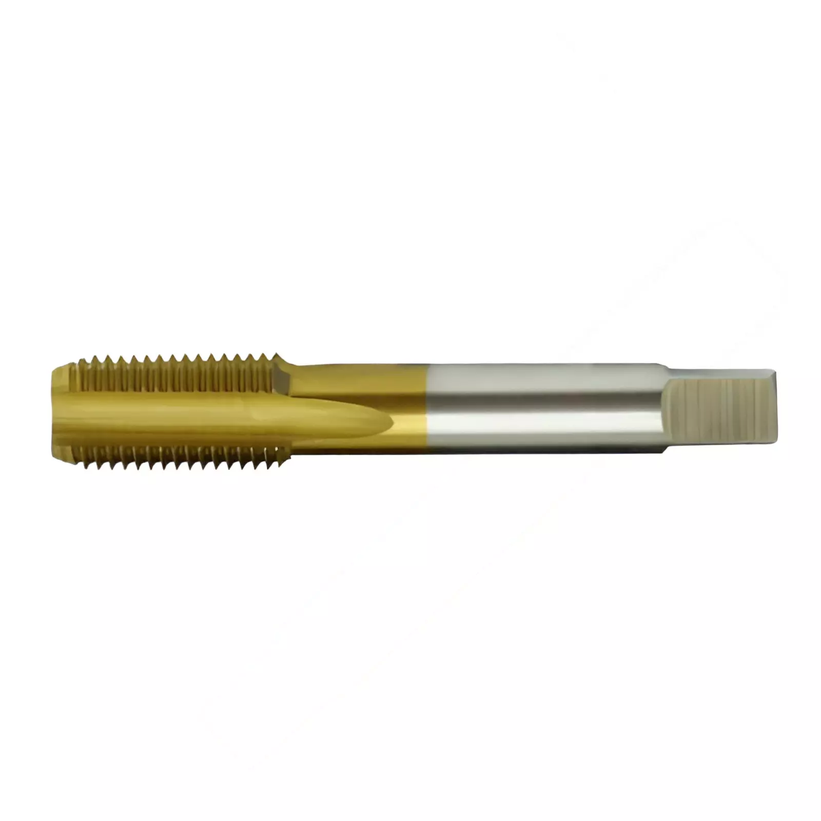MIRANDA TOOLS HSS Machine Tap Straight Flute Bottom Tin Type, As Per IS 6175-P4, Size M16 x 2.00 mm