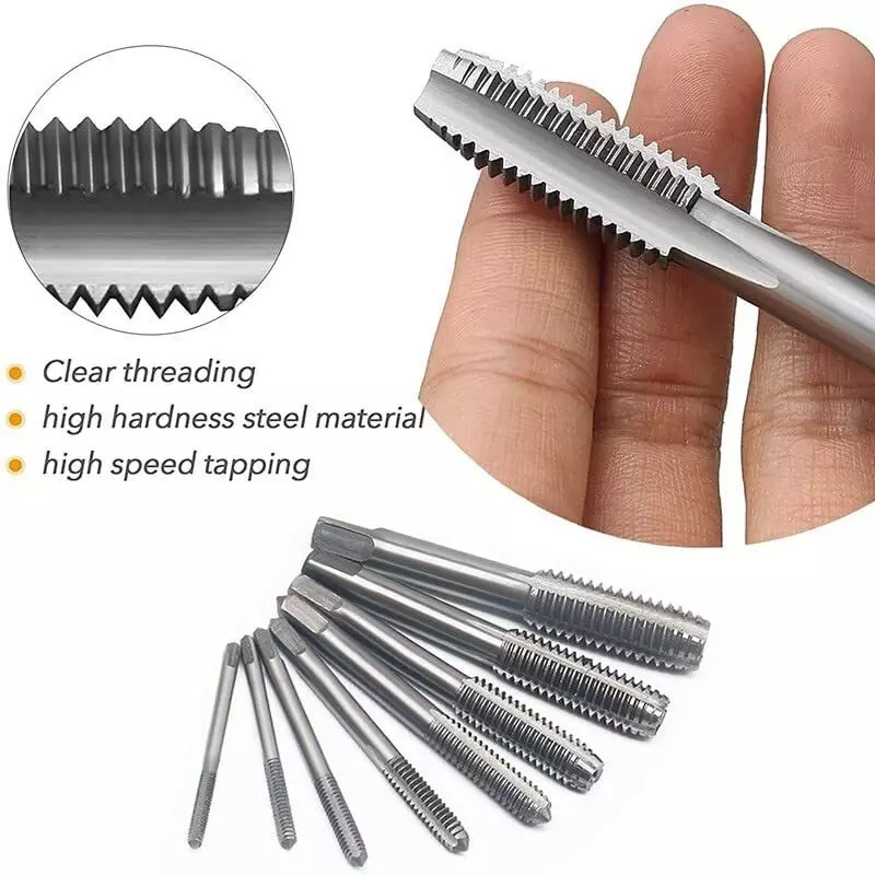 FLAMINGO ENTERPRISE Tap and Die Set Single Sided M3 to M12 Range, FM-587 (Set of 20 Pcs)