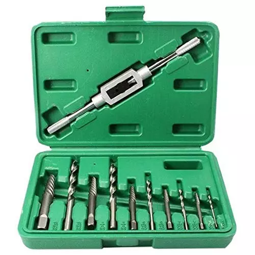 Generic 3 -10 mm Broken Stud Spanner Screw Extractor Drill (Pack of 11 Pcs)