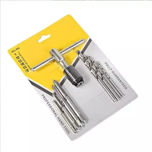 generic-9-pcs-thread-tap-drill-bit-set-hss-m3-m6-t-handle-wrench-reamer-tool-kit