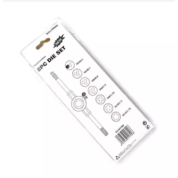 YADAV 8 Pcs Tap and Die Set Silver ‎15 x 10 x 5 cm