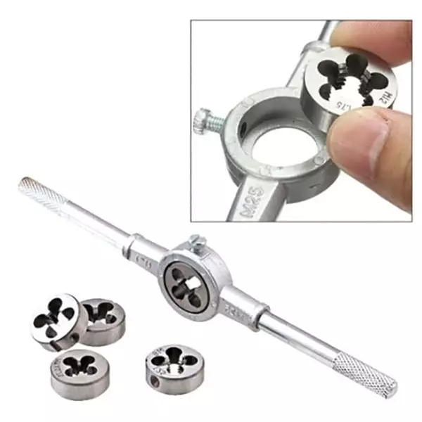 YADAV 8 Pcs Tap and Die Set Silver ‎15 x 10 x 5 cm