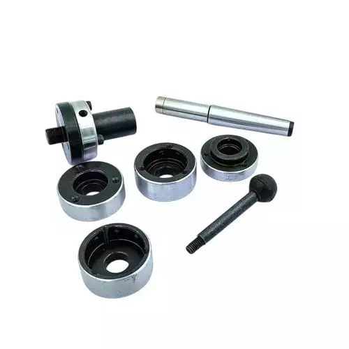 Buyohlic International Supreme Tap & Die Holder Set with Morse Taper MT2 Shank for Lathe Tapping Threading Reaming Drilling, T7-YQIV-EGM6