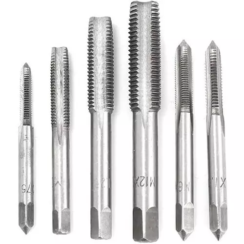 FLAMINGO ENTERPRISE Tap and Die Set Single Sided M3 to M12 Range, FM-594 (Set of 40 Pcs)