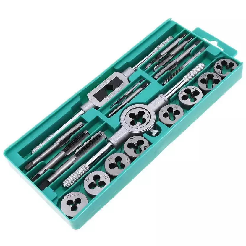 ARUDIP Metric Tap & Die Thread Repair Kit M3 to M12