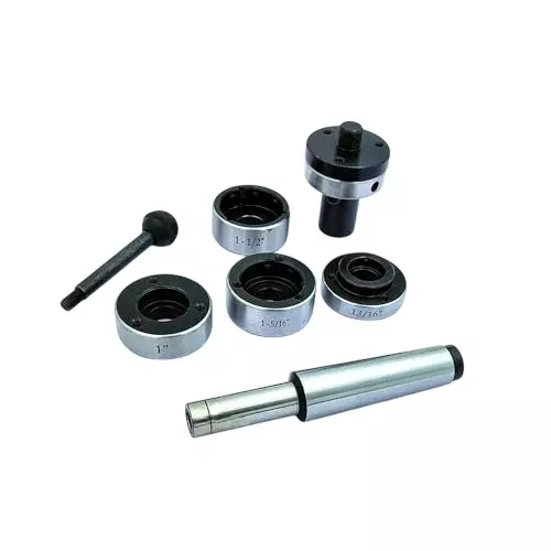 A.D INTERNATIONAL Supreme Tap & Die Holder Set with Morse Taper MT3 Shank for Lathe Tapping Threading Reaming Drilling, MY-BG8T-HS9B