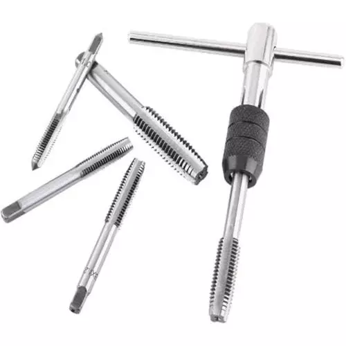 generic-screw-tap-set-m6-m12-high-speed-steel-5-pcs-with-t-handle-wrench