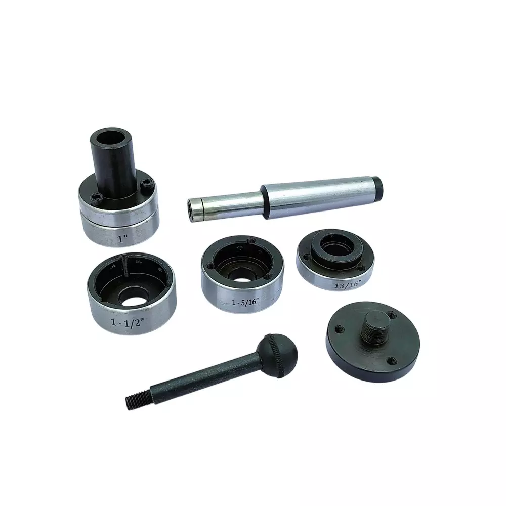 A.D INTERNATIONAL Supreme Tap & Die Holder Set with Morse Taper for Lathe Tapping Threading Reaming Drilling