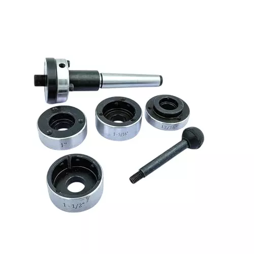 A.D INTERNATIONAL Supreme Tap & Die Holder Set with Morse Taper MT1 Shank for Lathe Tapping Threading Reaming Drilling, N4-ENLQ-1SEW