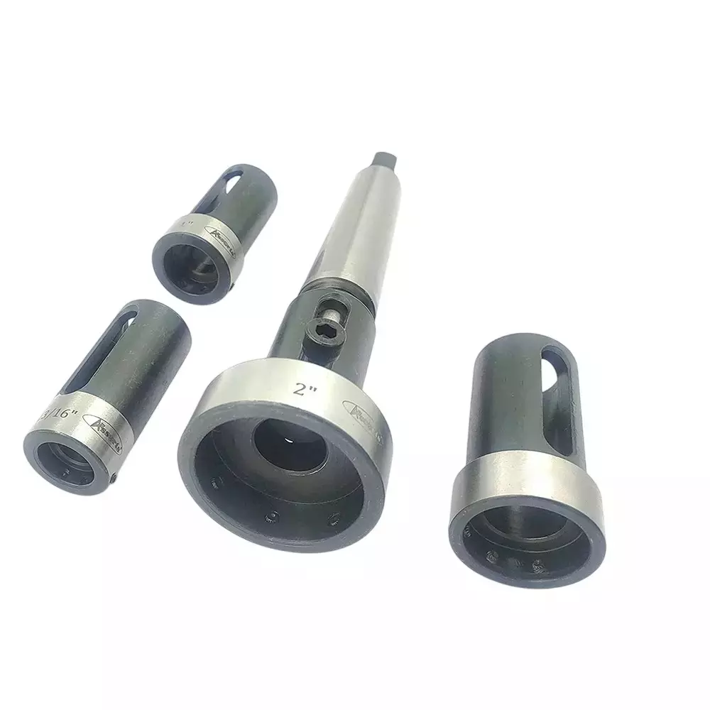 Buyohlic International Floating Type Imperial Die Holder Set with MT4 Shank and Size 13/16, 1, 1-5/16 & 2 inch (20.6, 25.4, 33.3, 50 mm), C5-V425-EIUK