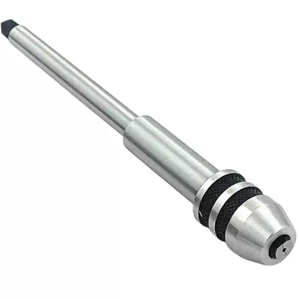 Buyohlic International Extension Tap Wrench Chrome Plated Head and 7 inch (177.8 mm) OAL for Tapping a Drilled Hole at a Distance, FO-64E2-H1Y0