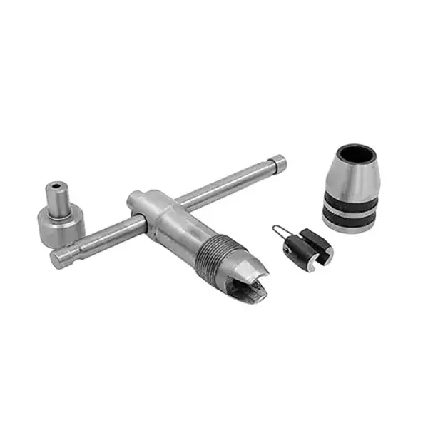 Buyohlic International Precision Guiding Tap Wrench 9.5 - 15.87 mm Tap Holding Capacity with Freely Spinnable Cap & Accurate Runout Control, B9-T6HM-B8SA