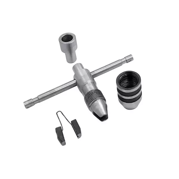 Buyohlic International Precision Guiding Tap Wrench 5 - 8 mm Tap Holding Capacity with Freely Spinnable Cap & Accurate Runout Control, AGHHRMD113Variation