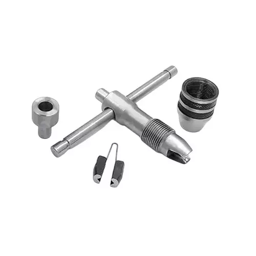 Buyohlic International Precision Guiding Tap Wrench 5 - 8 mm Tap Holding Capacity with Freely Spinnable Cap & Accurate Runout Control, AGHHRMD113Variation