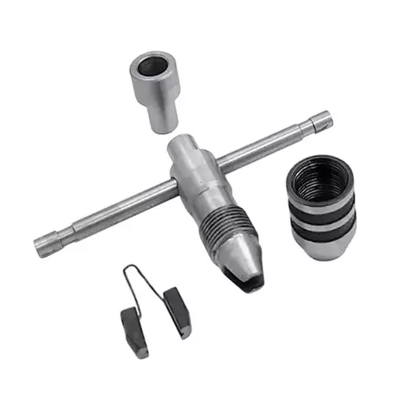 Buyohlic International Precision Guiding Tap Wrench 2.5 - 5 mm Tap Holding Capacity with Freely Spinnable Cap & Accurate Runout Control, XD-OEBA-7AHC