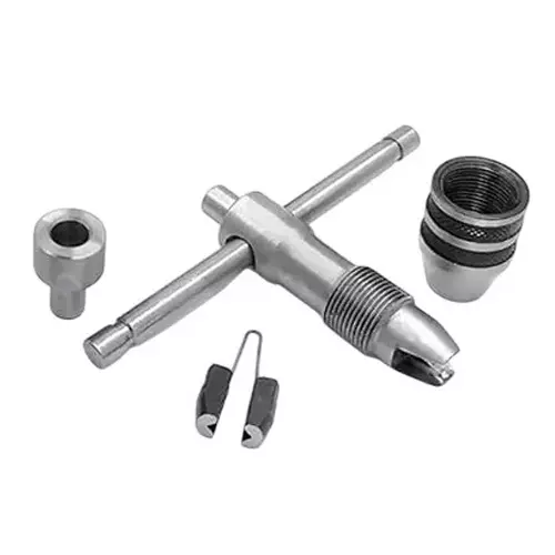 Buyohlic International Precision Guiding Tap Wrench 2.5 - 5 mm Tap Holding Capacity with Freely Spinnable Cap & Accurate Runout Control, XD-OEBA-7AHC