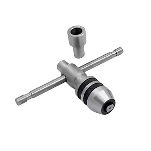 Buyohlic International Precision Guiding Tap Wrench 2.5 - 5 mm Tap Holding Capacity with Freely Spinnable Cap & Accurate Runout Control, XD-OEBA-7AHC