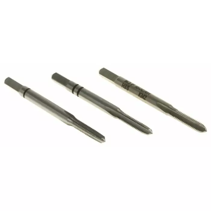 EVENTUS Tap Set HSS 3-Piece M3 Thread, 10004