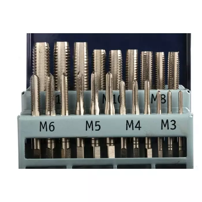 EVENTUS Tap Set HSS 21-Piece M12 Thread, 10701