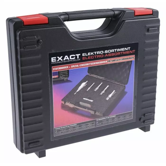 EXACT Tap Drill Set HSS 6-Piece M12 to M32 Thread, 5979