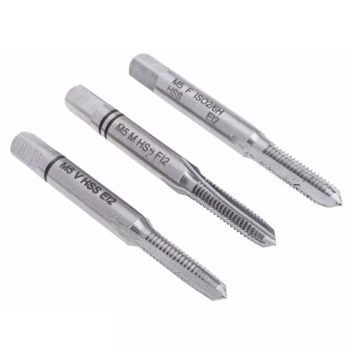 EVENTUS Tap Set HSS 3-Piece M5 Thread, 10012