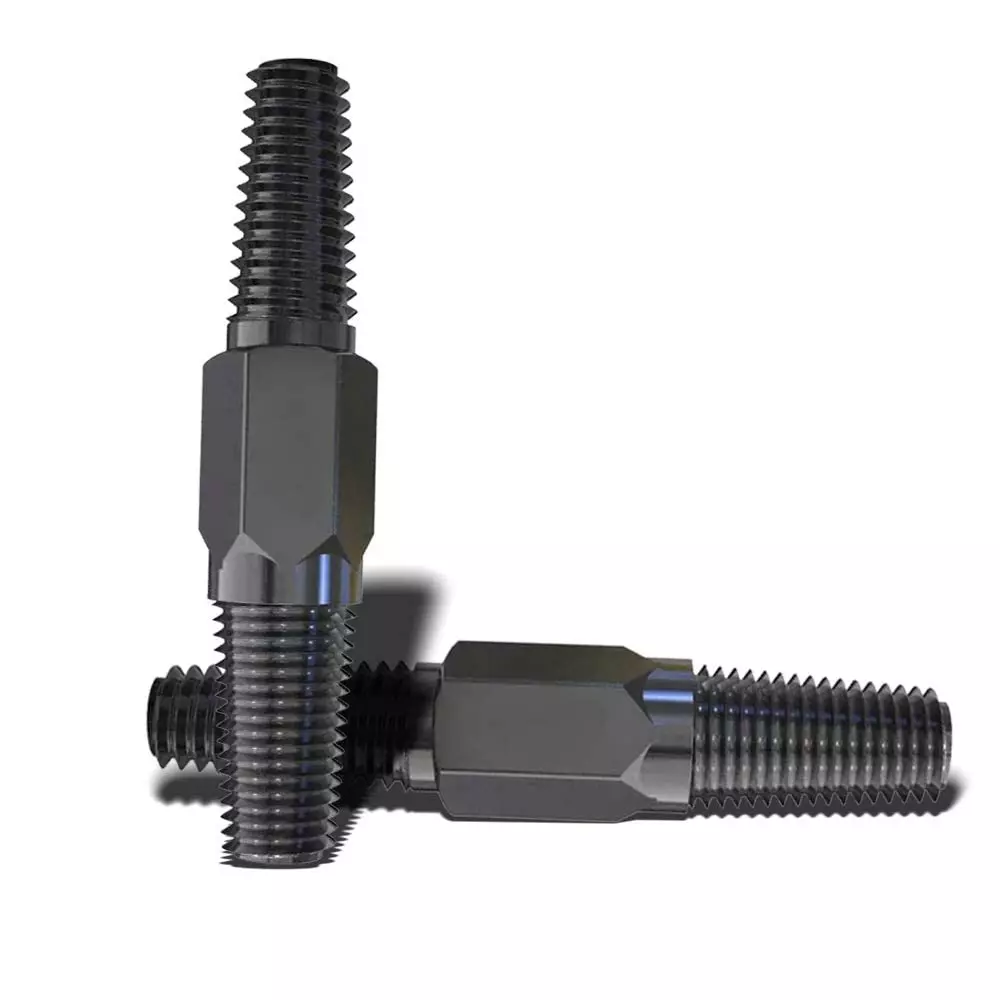 GENERIC Screw Extractor Remover Set Black for Removal of Normal Screws (Set of 2)