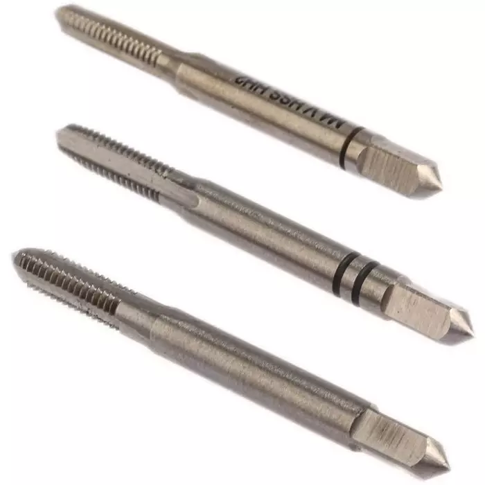 EVENTUS Tap Set HSS 3-Piece M4 Thread, 10008