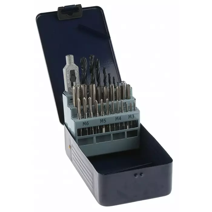 EVENTUS Tap Drill Set HSS 29-Piece M12 Thread, 10703