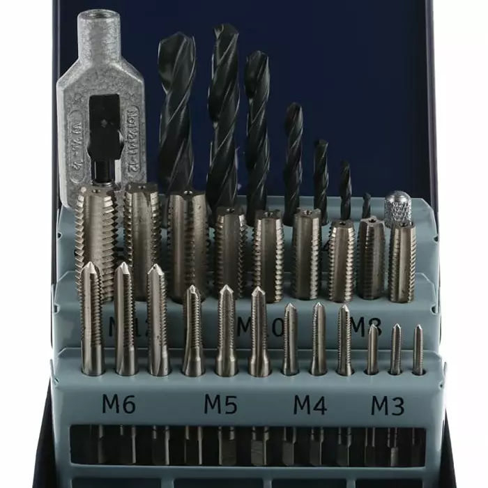 EVENTUS Tap Drill Set HSS 29-Piece M12 Thread, 10703