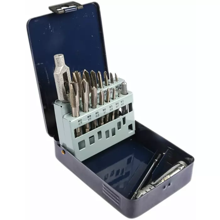 EVENTUS Tap Set HSS 16-Piece M12 Thread, 20331