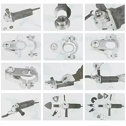 YADAV Angle Grinder Conversion Adapter Universal Kit Straight Blade Cutting Tool